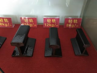 Gb standard steel rail/ QU70 QU120/50kg 38kg/30kg 8kg
