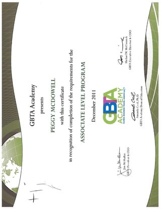 GBTA Business Travel Certified