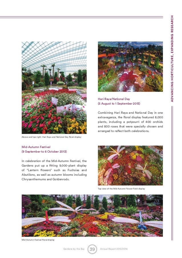 Garden By The Bay August 2014 singapore gardensthe bay annual report2014_071014_compressed vers… Garden By The Bay August 2014 singapore gardensthe bay annual report2014_071014_compressed vers…