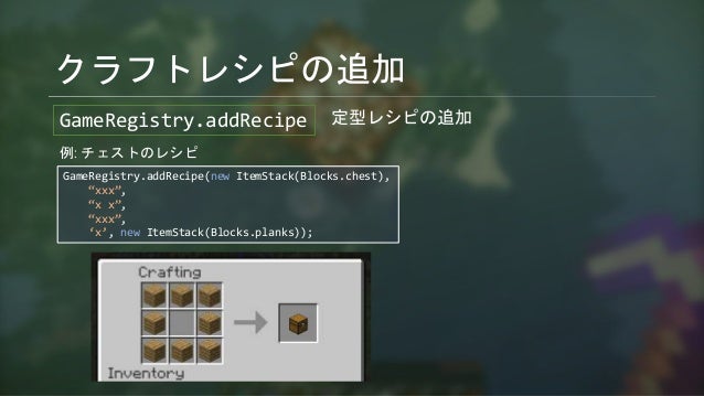 Minecraft Modding入門