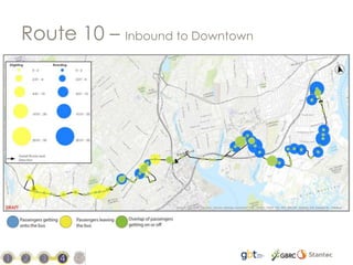 Route 10 – Inbound to Downtown
 