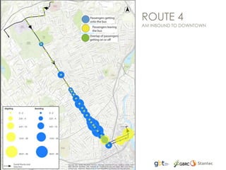 ROUTE 4
AM INBOUND TO DOWNTOWN
 