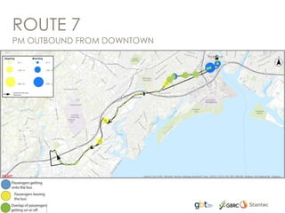 ROUTE 7
PM OUTBOUND FROM DOWNTOWN
 