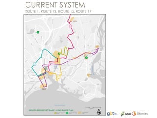 CURRENT SYSTEM
ROUTE 1, ROUTE 13, ROUTE 15, ROUTE 17
 