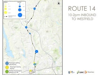 ROUTE 14
10-2pm INBOUND
TO WESTFIELD
 