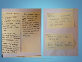 Joensuun seudun ops-koordinaattori Satu
Huttunen 2015
 