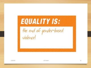 Gender Based Violence | PPTX