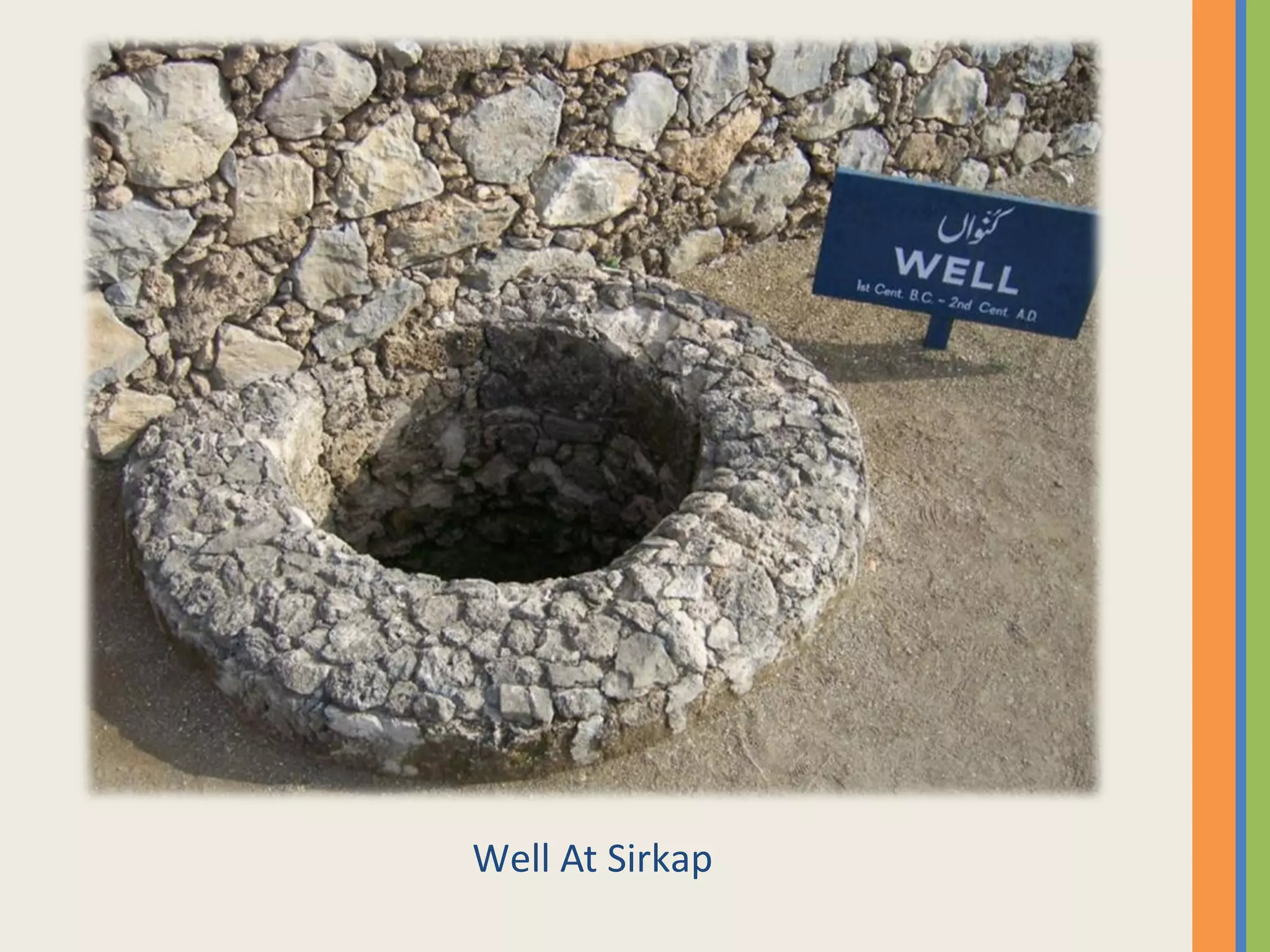 Well At Sirkap
 