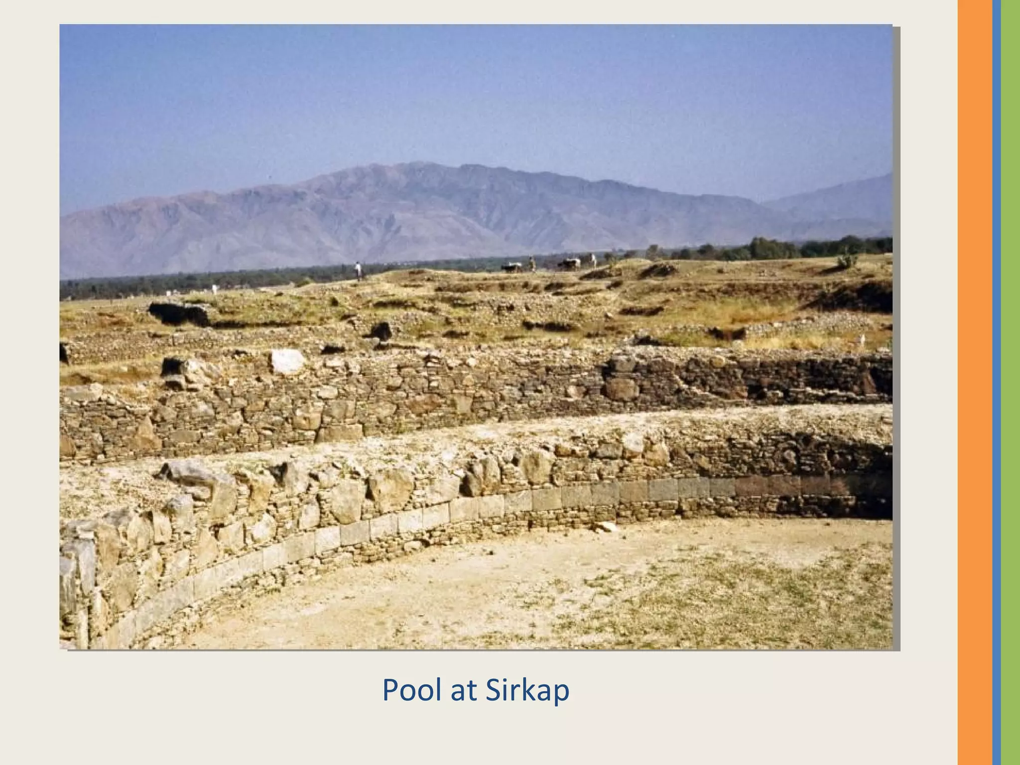 Pool at Sirkap
 