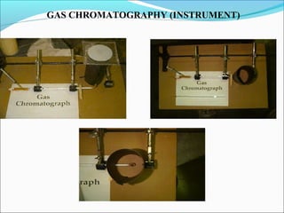 GAS CHROMATOGRAPHY (INSTRUMENT) 
 