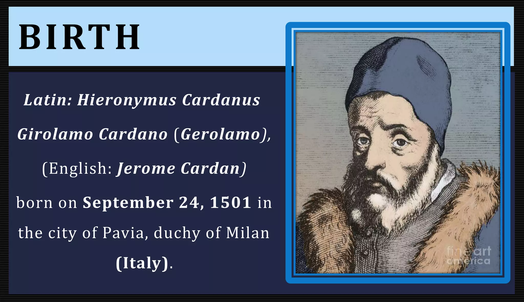 Girolamo Cardano | PPTX