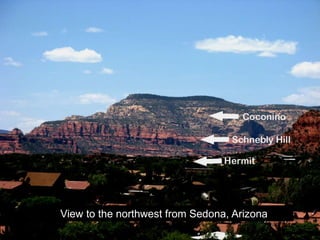 View to the northwest from Sedona, Arizona
 