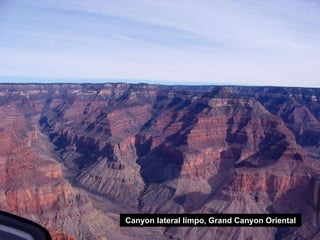 Canyon lateral limpo, Grand Canyon Oriental
 