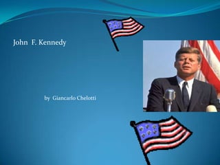 John  F. Kennedy by  Giancarlo Chelotti 