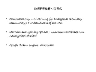 Gc ms (Revised) | PDF