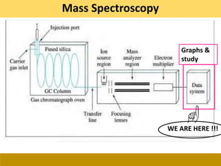 Graphs &
study
WE ARE HERE !!!
Mass Spectroscopy
 
