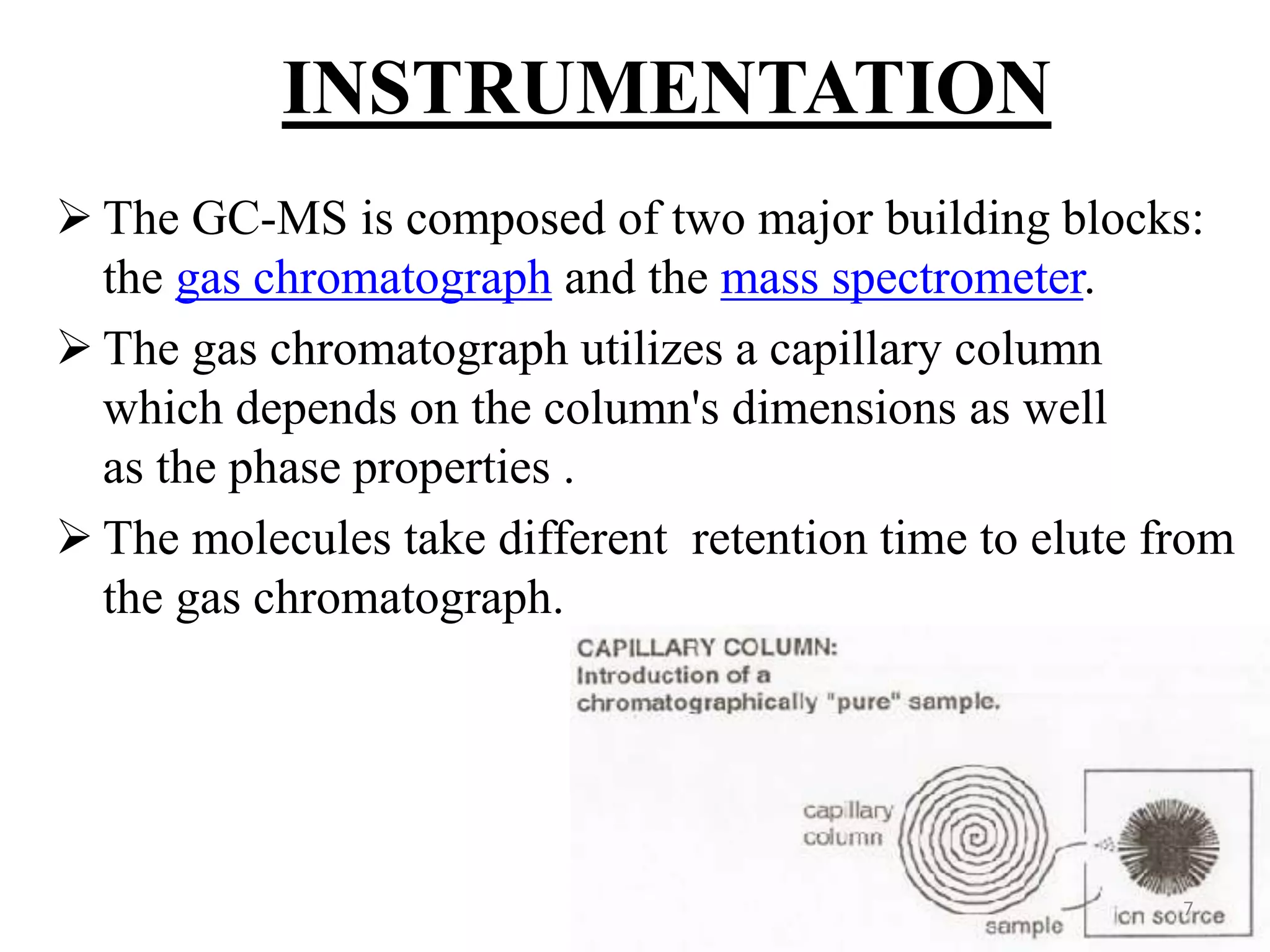 Gas Chromatography and Mass Spectrometry-GCMS | PPTX