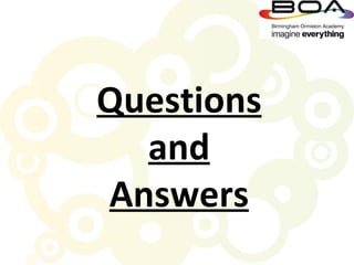 Questions
  and
Answers
 