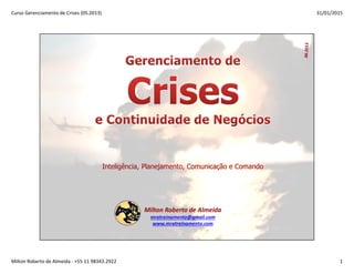 Gerenciamento de Crises 