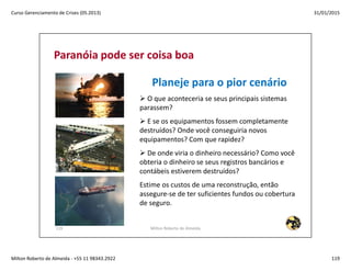 Gerenciamento de Crises 