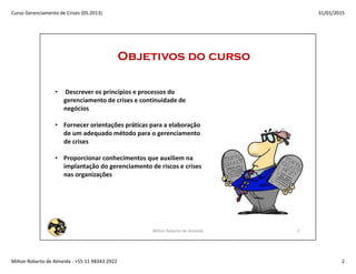 Gerenciamento de Crises 