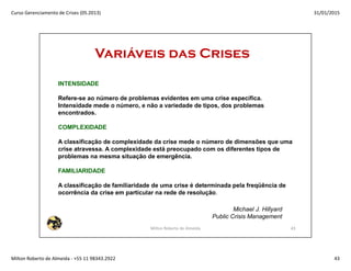 Gerenciamento de Crises 