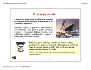 Gerenciamento de Crises 