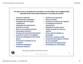 Gerenciamento de Crises 