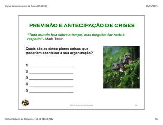 Gerenciamento de Crises 