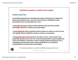 Gerenciamento de Crises 