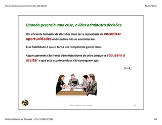 Gerenciamento de Crises 