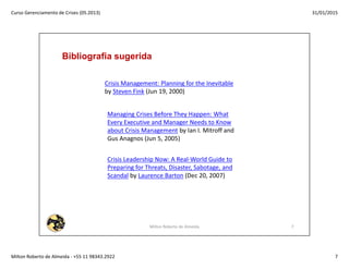 Gerenciamento de Crises 