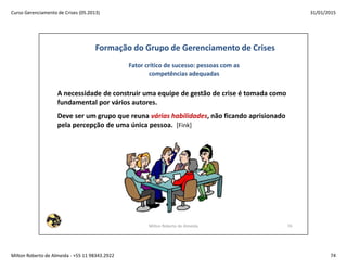 Gerenciamento de Crises 