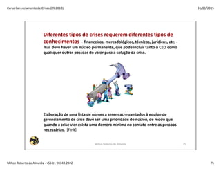 Gerenciamento de Crises 