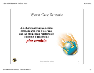 Gerenciamento de Crises 