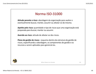 Gerenciamento de Crises 