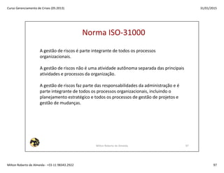 Gerenciamento de Crises 