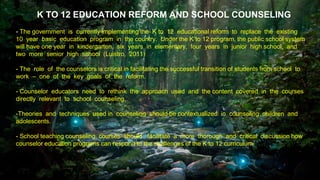 Current Issues Challenges and Trends in Guidance and Counseling | PPTX