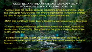 Current Issues Challenges and Trends in Guidance and Counseling | PPTX