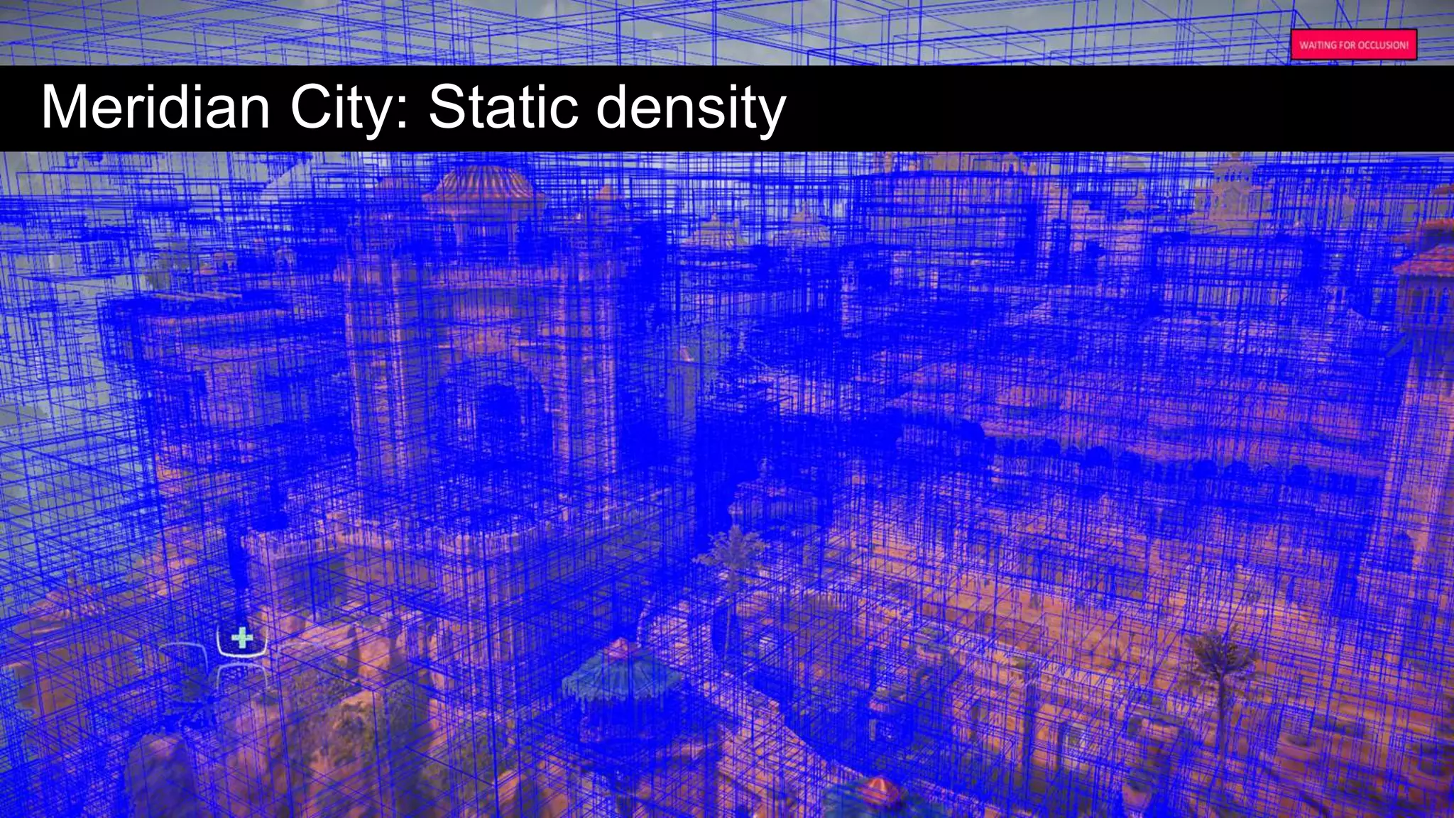 Meridian City: Static density
 