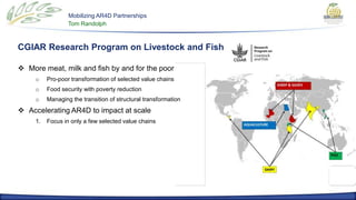 Mobilizing AR4D partnerships to achieve national food security