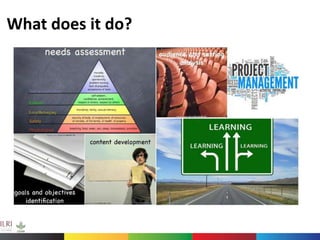 Instructional Design Driven Innovations in Capacity Development: addressing the capacity needs of (today and) tomorrow’s researchers to meet the challenges and opportunities of future science
