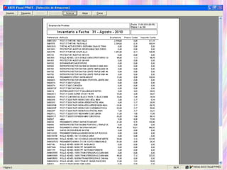 GESTIÓN Y CONTROL BÁSICO DE EXISTENCIAS - 2ª PARTE