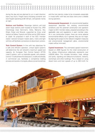 Gcc railway-plan | PDF