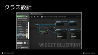 #UE4 | #gcconf2020
クラス設計
 