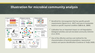 microbial community analysis of leachate | PPTX