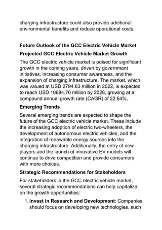 GCC Electric Vehicle Market Size and Share USD 10,684 Million by {2028 ...