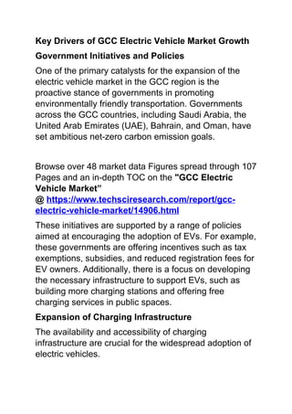 GCC Electric Vehicle Market Size and Share USD 10,684 Million by {2028 ...