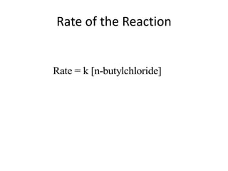 Rate of the Reaction
