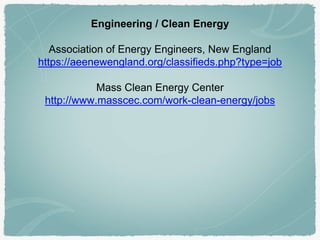 Engineering / Clean Energy
Association of Energy Engineers, New England
https://aeenewengland.org/classifieds.php?type=job...